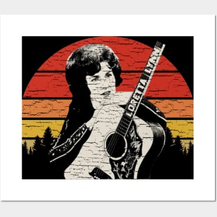 Loretta Lynn-Retro Vintage Posters and Art